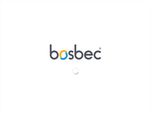 Tablet Screenshot of bosbec.com